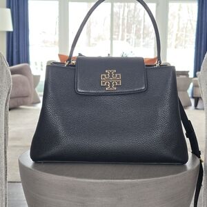 Tory Burch Black Leather Handbag